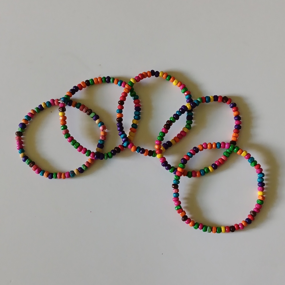 Colorful stretch bracelets - Picture 5 of 6